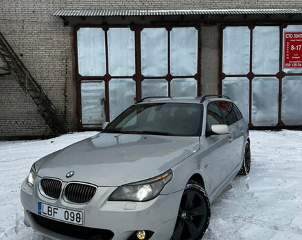 Серый БМВ 5 Серия, объемом двигателя 3 л и пробегом 500 тыс. км за 4900 $, фото 1 на Automoto.ua