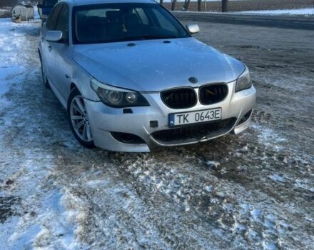 Серый БМВ 5 Серия, объемом двигателя 3 л и пробегом 581 тыс. км за 2900 $, фото 1 на Automoto.ua