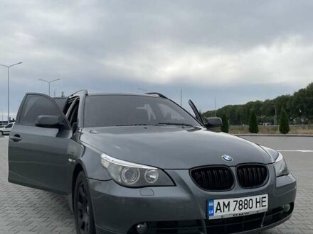 БМВ 5 Серия 2006 в Житомире на Automoto.ua Серый БМВ 5 Серия, объемом двигателя 2 л и пробегом 437 тыс. км за 6200 $, фото 1 на Automoto.ua