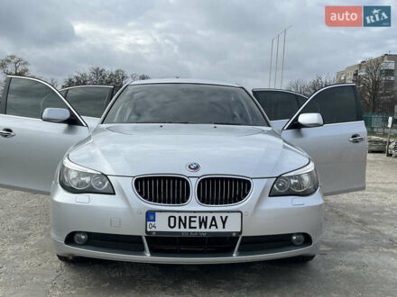 Серый БМВ 5 Серия, объемом двигателя 2.5 л и пробегом 330 тыс. км за 8000 $, фото 1 на Automoto.ua