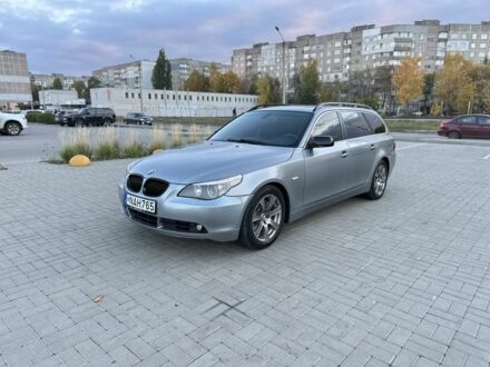 Серый БМВ 5 Серия, объемом двигателя 3 л и пробегом 390 тыс. км за 4800 $, фото 1 на Automoto.ua