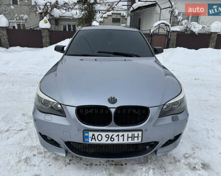 Серый БМВ 5 Серия, объемом двигателя 2.99 л и пробегом 290 тыс. км за 9500 $, фото 1 на Automoto.ua