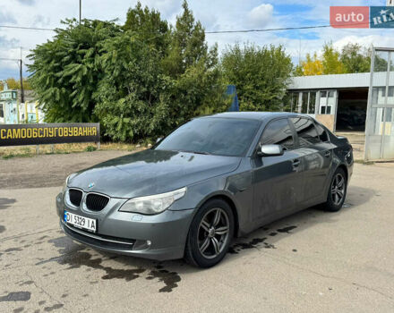 Серый БМВ 5 Серия, объемом двигателя 2 л и пробегом 315 тыс. км за 8200 $, фото 1 на Automoto.ua