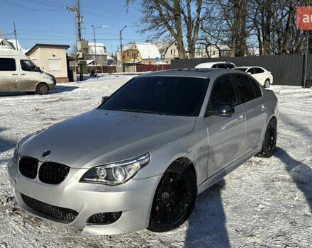 Серый БМВ 5 Серия, объемом двигателя 3 л и пробегом 380 тыс. км за 9500 $, фото 1 на Automoto.ua