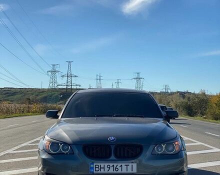 Серый БМВ 5 Серия, объемом двигателя 3 л и пробегом 374 тыс. км за 8200 $, фото 1 на Automoto.ua