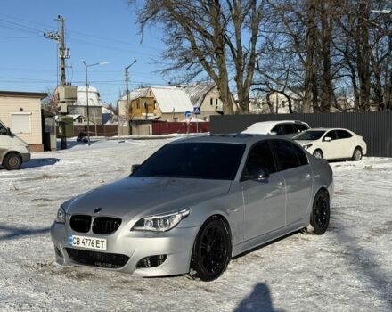 Серый БМВ 5 Серия, объемом двигателя 2.5 л и пробегом 385 тыс. км за 9500 $, фото 1 на Automoto.ua