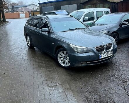 Серый БМВ 5 Серия, объемом двигателя 2 л и пробегом 409 тыс. км за 8300 $, фото 1 на Automoto.ua