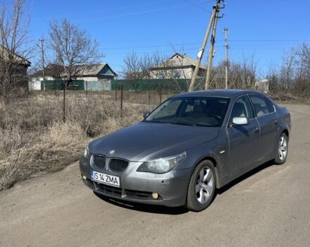 Серый БМВ 5 Серия, объемом двигателя 2.5 л и пробегом 400 тыс. км за 4500 $, фото 1 на Automoto.ua