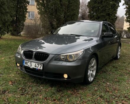Серый БМВ 5 Серия, объемом двигателя 3 л и пробегом 362 тыс. км за 4499 $, фото 1 на Automoto.ua