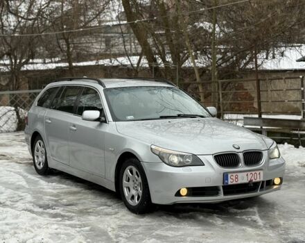 Серый БМВ 5 Серия, объемом двигателя 3 л и пробегом 330 тыс. км за 3550 $, фото 1 на Automoto.ua