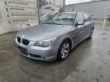Серый БМВ 5 Серия, объемом двигателя 2 л и пробегом 400 тыс. км за 3850 $, фото 1 на Automoto.ua