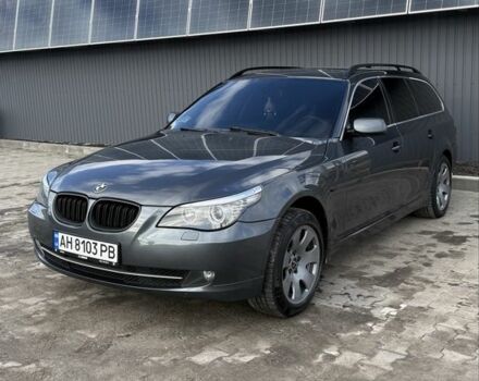 Серый БМВ 5 Серия, объемом двигателя 3 л и пробегом 331 тыс. км за 9900 $, фото 1 на Automoto.ua