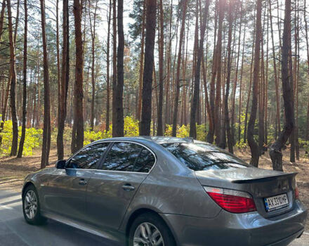 Серый БМВ 5 Серия, объемом двигателя 3 л и пробегом 130 тыс. км за 7799 $, фото 1 на Automoto.ua