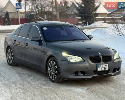 Серый БМВ 5 Серия, объемом двигателя 3 л и пробегом 369 тыс. км за 7000 $, фото 1 на Automoto.ua