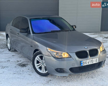 Серый БМВ 5 Серия, объемом двигателя 3 л и пробегом 310 тыс. км за 10599 $, фото 1 на Automoto.ua