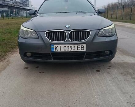 Серый БМВ 5 Серия, объемом двигателя 3 л и пробегом 282 тыс. км за 7100 $, фото 1 на Automoto.ua