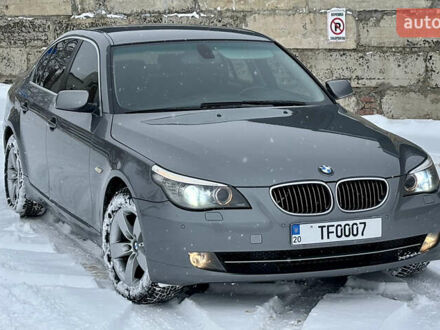 Серый БМВ 5 Серия, объемом двигателя 2.5 л и пробегом 255 тыс. км за 9500 $, фото 1 на Automoto.ua