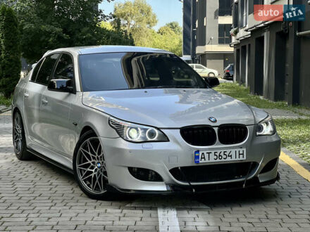 Серый БМВ 5 Серия, объемом двигателя 2.5 л и пробегом 367 тыс. км за 9250 $, фото 1 на Automoto.ua