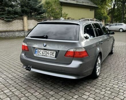 Серый БМВ 5 Серия, объемом двигателя 3 л и пробегом 290 тыс. км за 11500 $, фото 1 на Automoto.ua