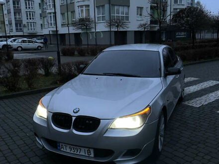 Серый БМВ 5 Серия, объемом двигателя 2 л и пробегом 245 тыс. км за 8900 $, фото 1 на Automoto.ua