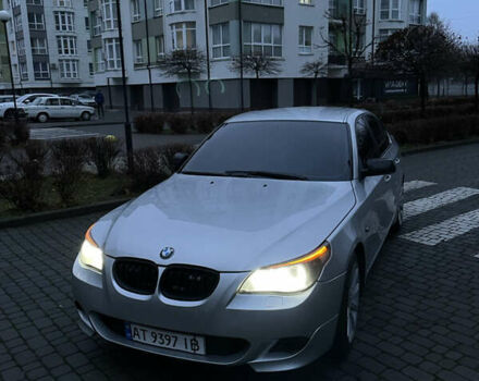 Серый БМВ 5 Серия, объемом двигателя 2 л и пробегом 245 тыс. км за 8900 $, фото 1 на Automoto.ua