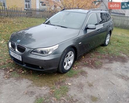 БМВ 5 Серия 2007 в Барышевке на Automoto.ua Серый БМВ 5 Серия, объемом двигателя 2.99 л и пробегом 280 тыс. км за 7500 $, фото 1 на Automoto.ua