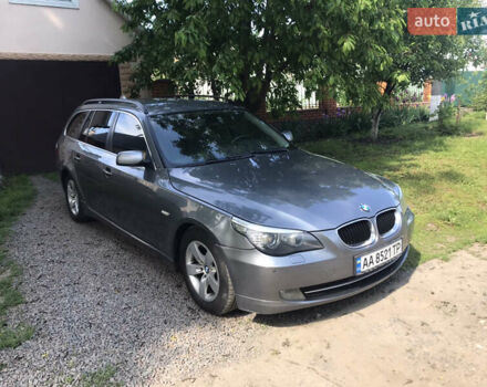Серый БМВ 5 Серия, объемом двигателя 2 л и пробегом 356 тыс. км за 8850 $, фото 1 на Automoto.ua
