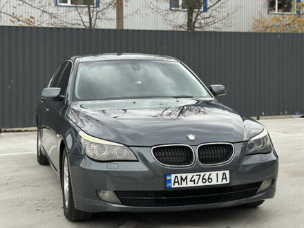 Серый БМВ 5 Серия, объемом двигателя 2 л и пробегом 402 тыс. км за 7950 $, фото 1 на Automoto.ua