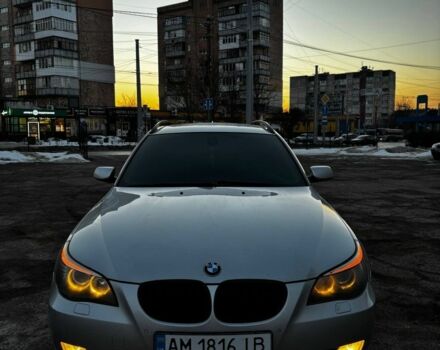 Серый БМВ 5 Серия, объемом двигателя 2 л и пробегом 400 тыс. км за 7850 $, фото 1 на Automoto.ua