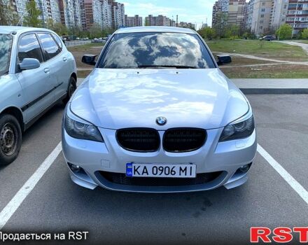 Серый БМВ 5 Серия, объемом двигателя 2 л и пробегом 244 тыс. км за 9350 $, фото 1 на Automoto.ua