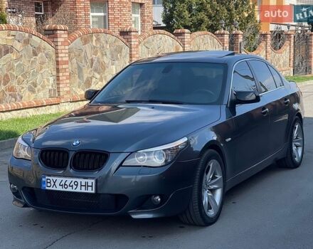 Серый БМВ 5 Серия, объемом двигателя 3 л и пробегом 220 тыс. км за 8999 $, фото 1 на Automoto.ua