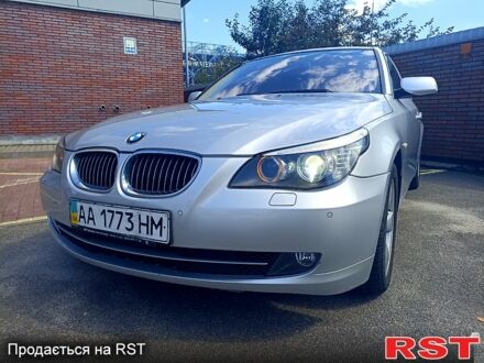 Серый БМВ 5 Серия, объемом двигателя 3 л и пробегом 180 тыс. км за 12900 $, фото 1 на Automoto.ua