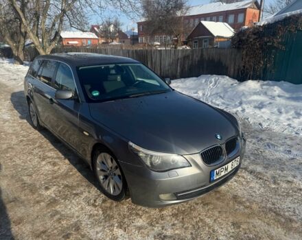 Серый БМВ 5 Серия, объемом двигателя 3 л и пробегом 386 тыс. км за 4500 $, фото 1 на Automoto.ua