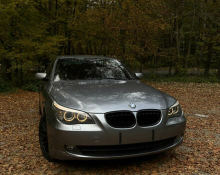 Серый БМВ 5 Серия, объемом двигателя 3 л и пробегом 281 тыс. км за 8999 $, фото 1 на Automoto.ua