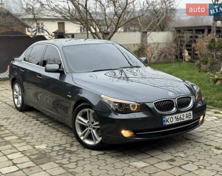 Серый БМВ 5 Серия, объемом двигателя 2 л и пробегом 360 тыс. км за 8750 $, фото 1 на Automoto.ua