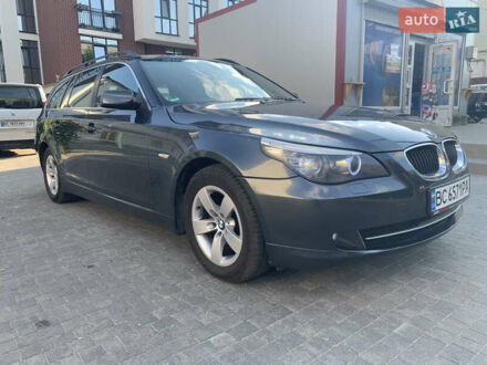 Серый БМВ 5 Серия, объемом двигателя 2 л и пробегом 247 тыс. км за 8700 $, фото 1 на Automoto.ua
