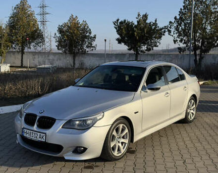 Серый БМВ 5 Серия, объемом двигателя 3 л и пробегом 272 тыс. км за 9500 $, фото 1 на Automoto.ua