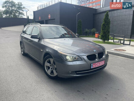 Серый БМВ 5 Серия, объемом двигателя 2 л и пробегом 228 тыс. км за 9500 $, фото 1 на Automoto.ua