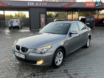 Серый БМВ 5 Серия, объемом двигателя 2 л и пробегом 187 тыс. км за 7900 $, фото 1 на Automoto.ua