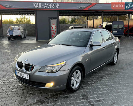 Серый БМВ 5 Серия, объемом двигателя 2 л и пробегом 187 тыс. км за 7900 $, фото 1 на Automoto.ua