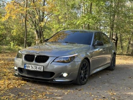 Серый БМВ 5 Серия, объемом двигателя 3 л и пробегом 345 тыс. км за 14500 $, фото 1 на Automoto.ua