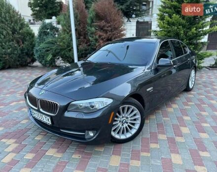 Серый БМВ 5 Серия, объемом двигателя 2.99 л и пробегом 227 тыс. км за 13100 $, фото 1 на Automoto.ua