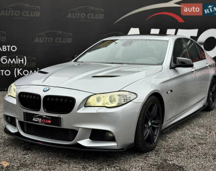 Серый БМВ 5 Серия, объемом двигателя 3 л и пробегом 310 тыс. км за 16500 $, фото 1 на Automoto.ua
