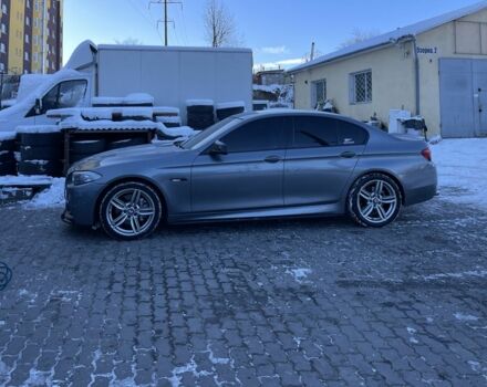 Серый БМВ 5 Серия, объемом двигателя 3 л и пробегом 307 тыс. км за 18500 $, фото 1 на Automoto.ua