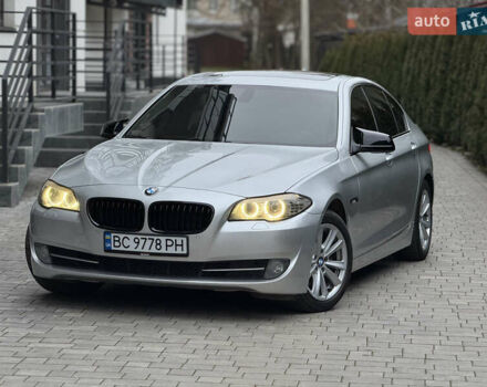 Серый БМВ 5 Серия, объемом двигателя 2 л и пробегом 333 тыс. км за 14100 $, фото 1 на Automoto.ua