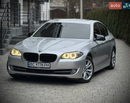 Серый БМВ 5 Серия, объемом двигателя 2 л и пробегом 334 тыс. км за 13500 $, фото 1 на Automoto.ua