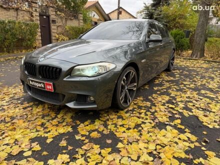 Серый БМВ 5 Серия, объемом двигателя 3 л и пробегом 275 тыс. км за 13490 $, фото 1 на Automoto.ua