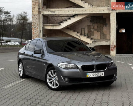 Серый БМВ 5 Серия, объемом двигателя 2 л и пробегом 260 тыс. км за 15450 $, фото 1 на Automoto.ua