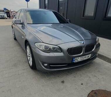 Серый БМВ 5 Серия, объемом двигателя 2 л и пробегом 218 тыс. км за 13800 $, фото 1 на Automoto.ua