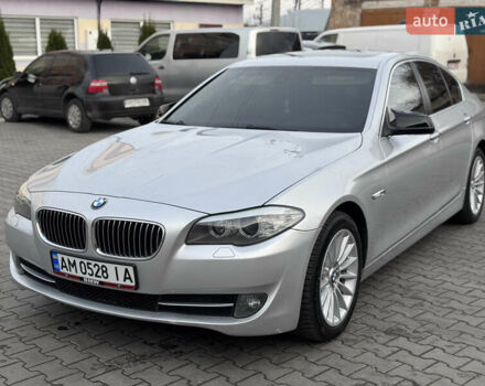 Серый БМВ 5 Серия, объемом двигателя 2.99 л и пробегом 223 тыс. км за 11350 $, фото 1 на Automoto.ua